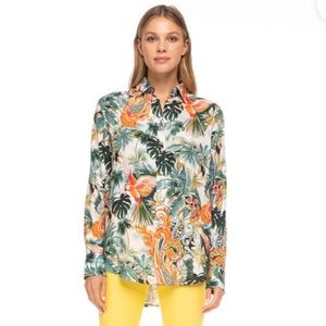 Robert Graham Carrie Art Print Shirt- New with Tag- Medium- Retail: $229